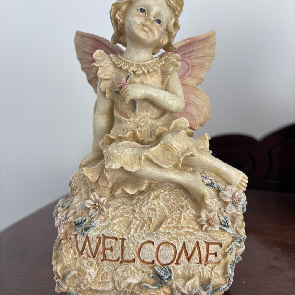 Charming Fairy Welcome Figurine